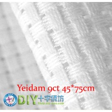 Yeidam 9 ct Aida - White 75*45cm